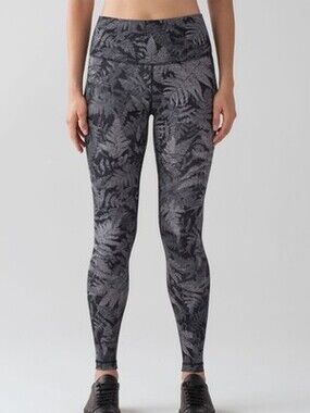 Lululemon Wunder Under Hi-Rise 7/8 Tight (Full-On Luxtreme 25") fern